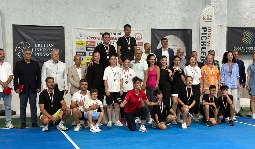 Manavgat’ta Pickleball heyecanı