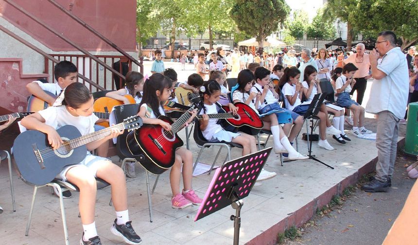 Öğrenciler yetenekleriyle göz doldurdu