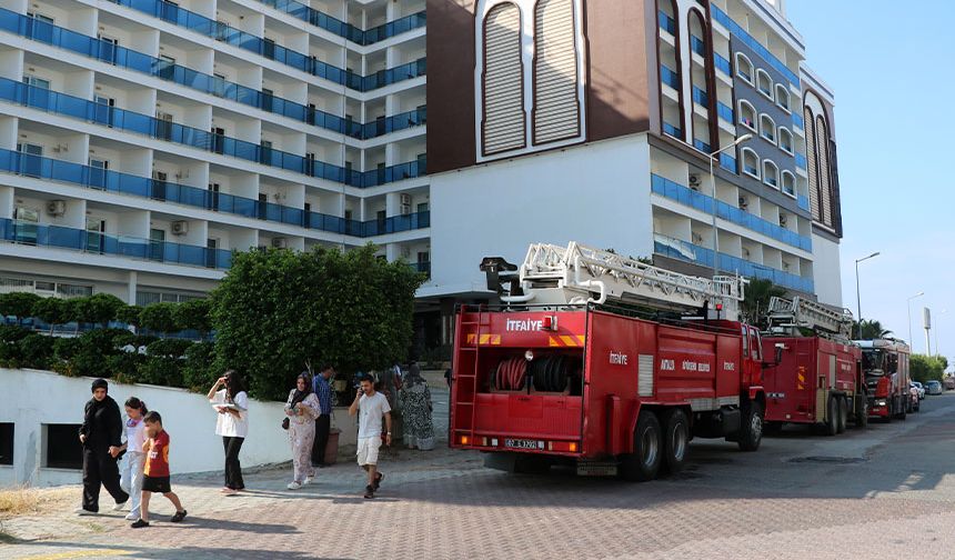 5 yıldızlı otelde yangın
