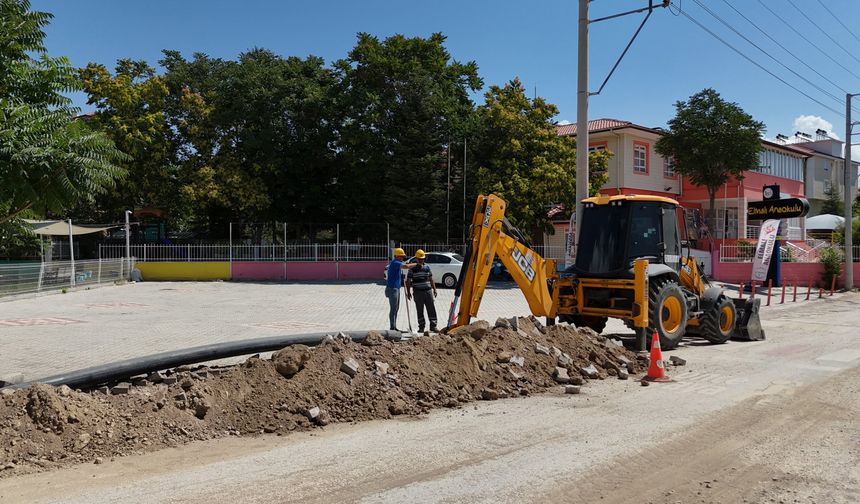 Antalya Elmalı'nın Altyapısı Yenilendi