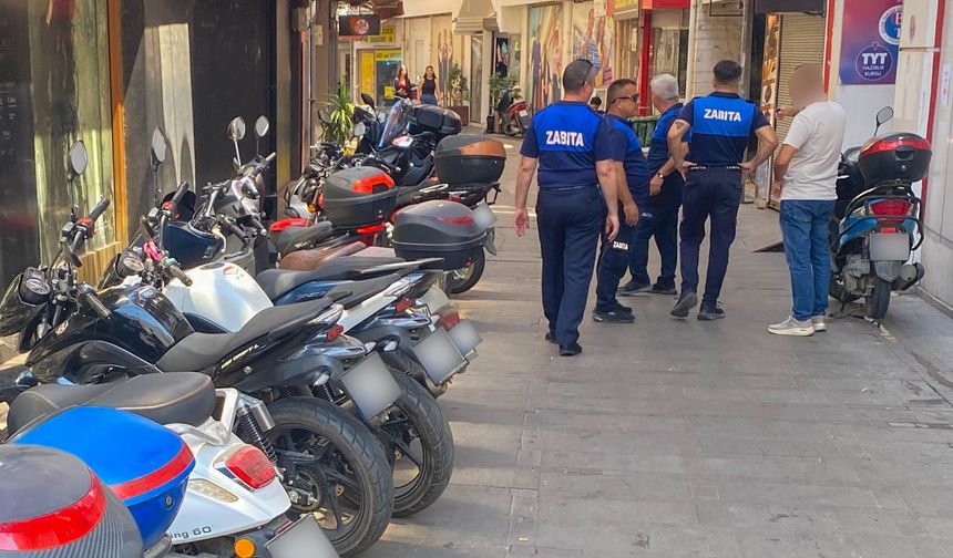 Manavgat’ta Kaldırım ve Yaya Geçidi Denetimi