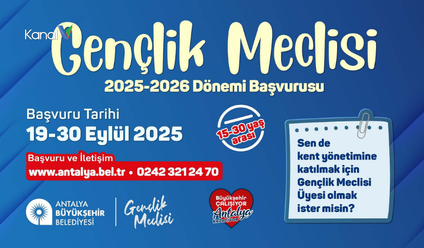 Antalya Gençliği Kent Yönetiminde Söz Sahibi Oluyor