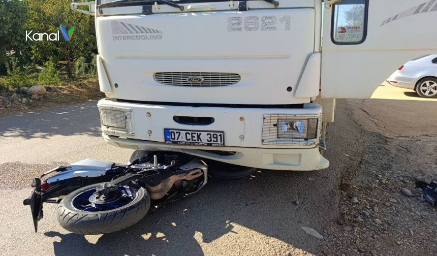 Serik’te Motosiklet Kazasında Can Kaybı