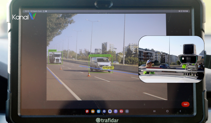 Antalya’da Yapay Zekâlı Mobil Hız Tespiti Devrede