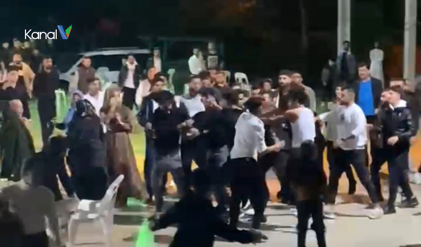 Serik’te Düğünde Kavga: Sandalyeler Fırlatıldı