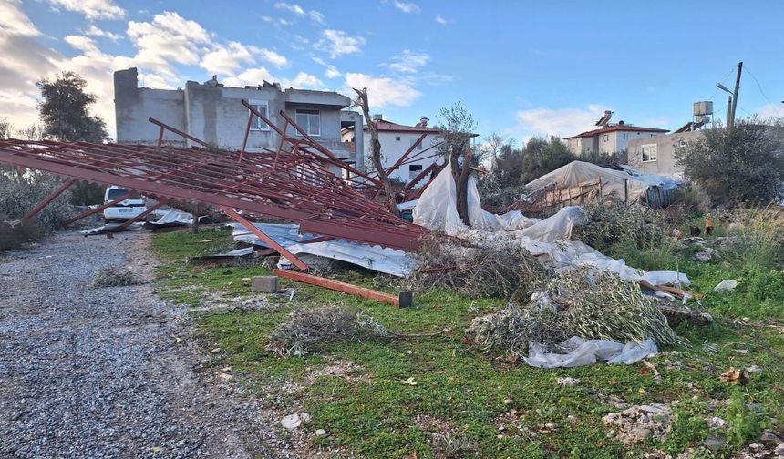Hortumun Neden Olduğu Zarar, Gün Ağardığında Ortaya Çıktı