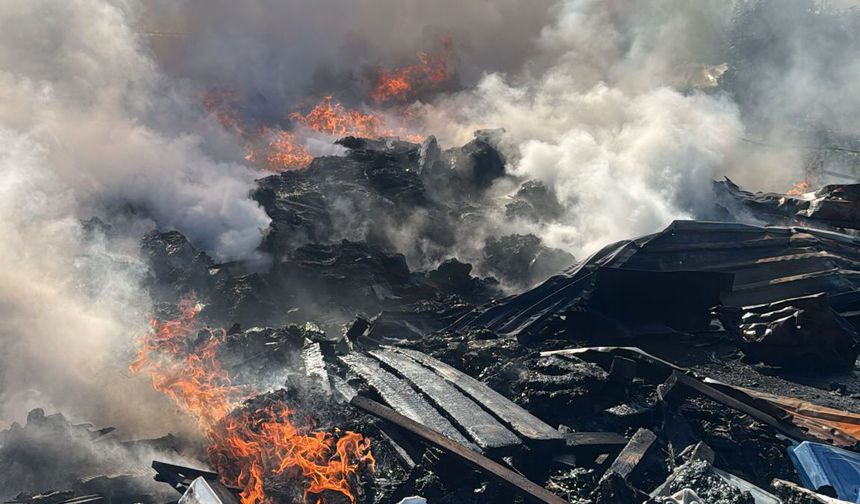 Aynı Depoda İkinci Yangın