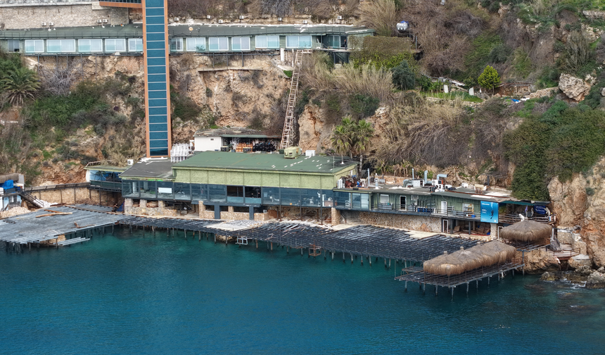 Falezlerde 26 Noktada Kaçak Yapı Tespit Edildi