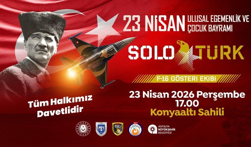 SOLOTÜRK Konyaaltı’nda Nefes Kesecek