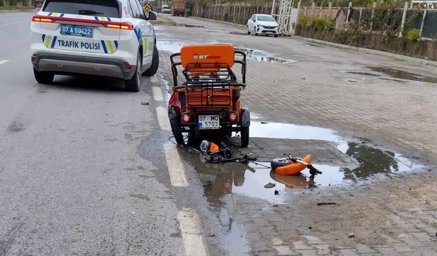 Vinçle Çarpışan Rus Uyruklu Sürücü Hayatını Kaybetti