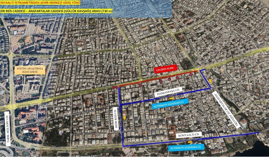 100. Yıl Bulvarı'nda Asfalt Çalışması Gerçekleştirilecek