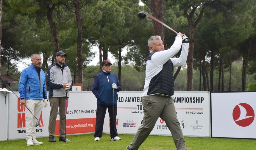 Dünya Amatör Golfçüler Şampiyonası Türkiye Finali başladı