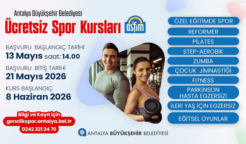 ASFİM’de Yaz Sezonu Kayıtları Başladı