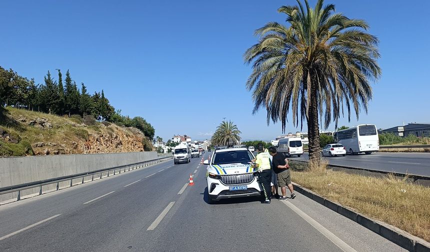 Sara Nöbeti Geçiren Sürücünün Ehliyetine El Konuldu