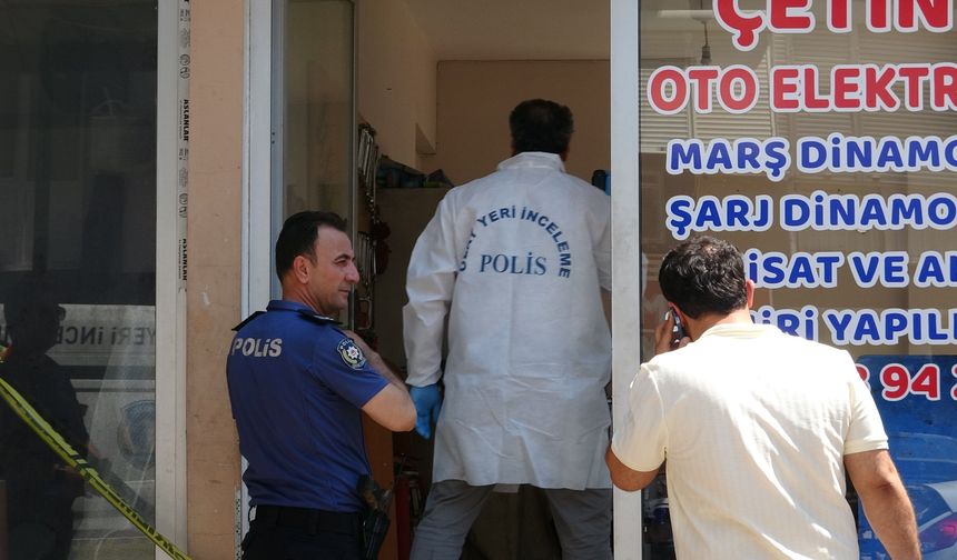 Oto elektrik ustası iş yerinde ölü bulundu