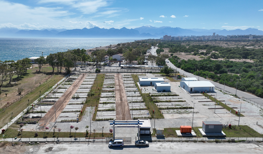Lara'ya yeni karavan parkı