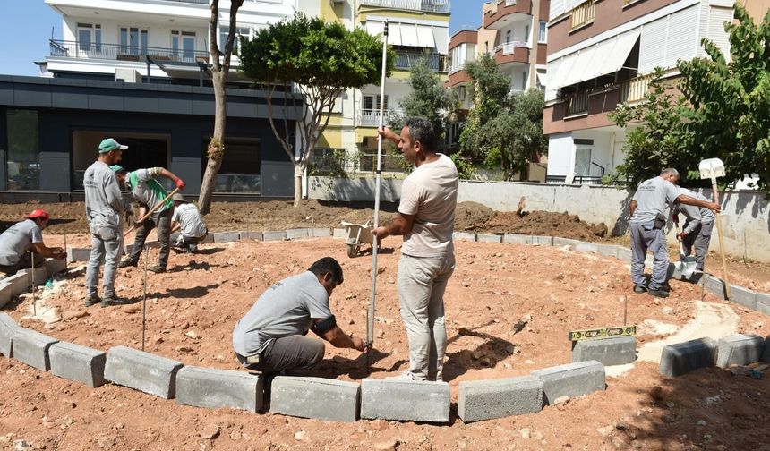 Yükseliş'in parkı daha güvenli ve konforlu hale geliyor