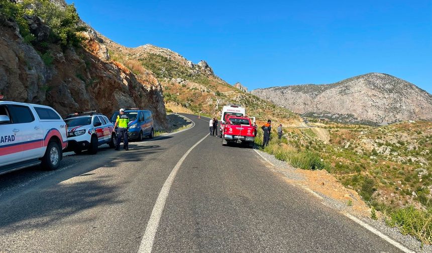 Alanya'da motosiklet uçuruma yuvarlandı: 1 ölü, 1 yaralı