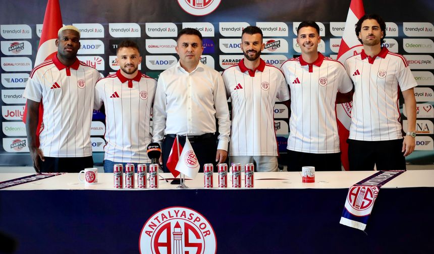 Antalyaspor transfer yasağını kaldırdı: 5 yeni imza