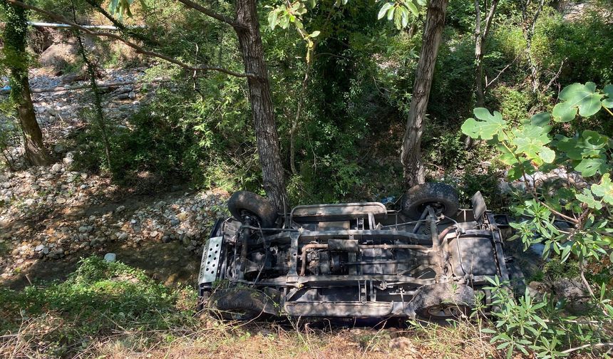 Alanya’da safari aracı devrildi: 11 yaralı