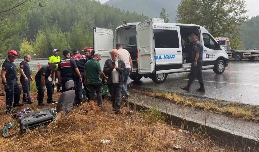 Hastaneden taburcu oldu, dönüş yolunda kazada öldü