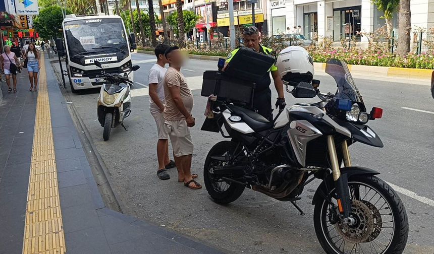 Plakayı takmayınca 46 bin liralık cezadan kaçamadı