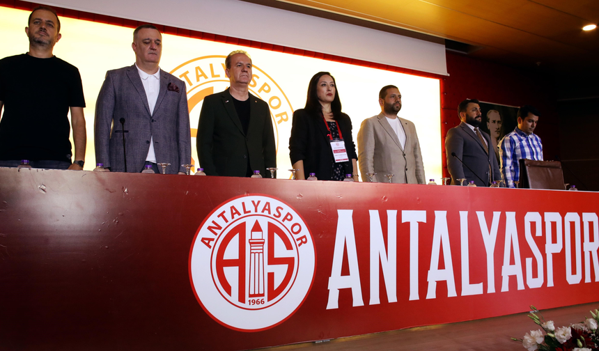 Antalyaspor A.Ş.’de yeni yönetim kurulu göreve geldi