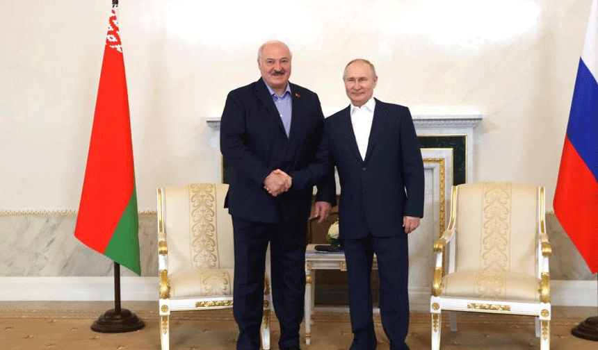 Putin, Belarus Devlet Başkanı Lukaşenko ile görüştü