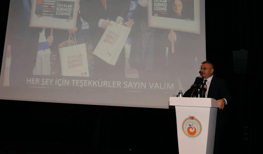 Vali Yazıcı’ya veda yemeği düzenlendi