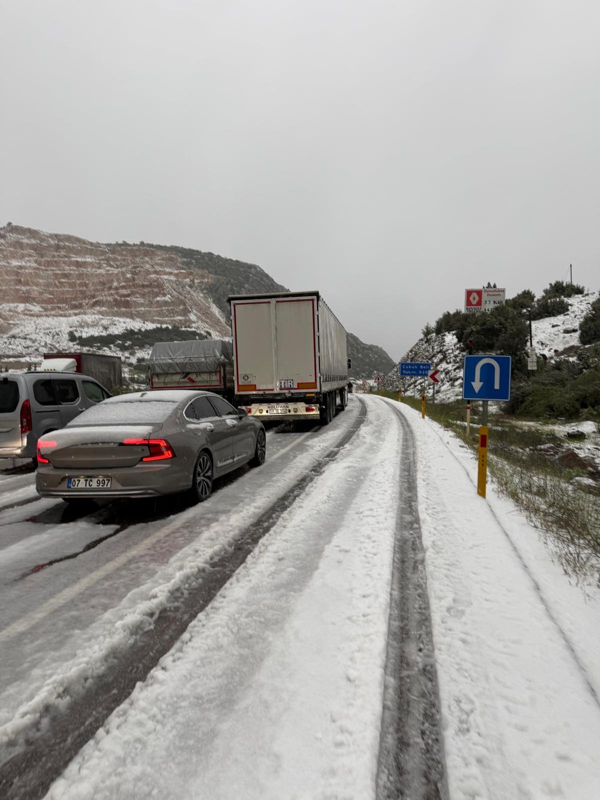 Antalya'da Mayıs Ayında Kar Sürprizi